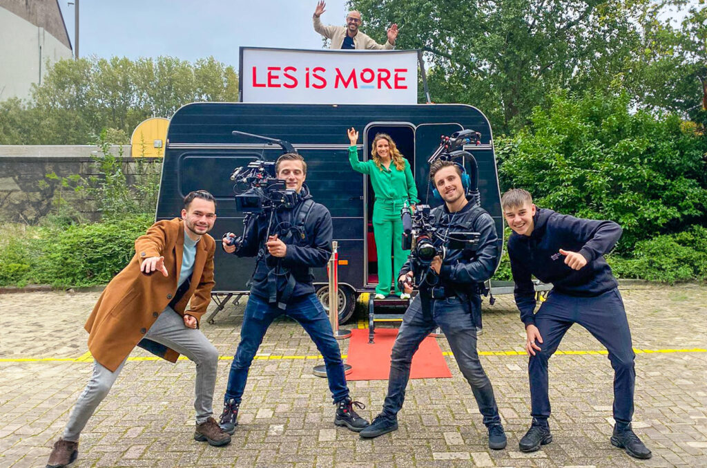 Docenten in het zonnetje met de 'Les is more'-campagne ontwikkeld door het Filmkantoor